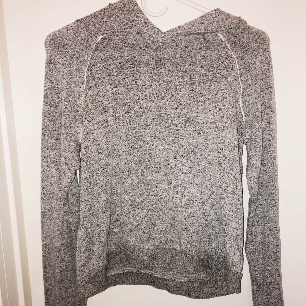 grey sweater